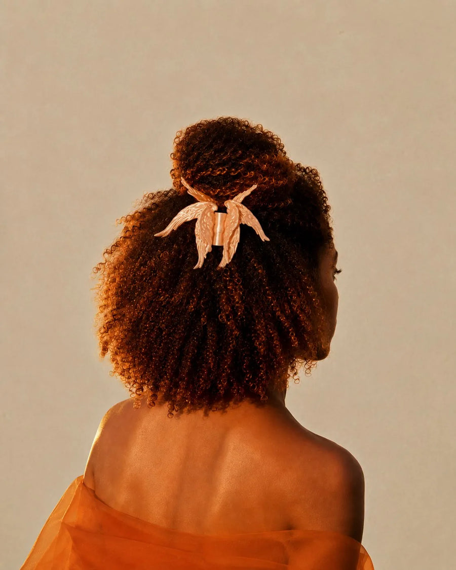 Halo & Horns — Horn Fiery Peach, worn